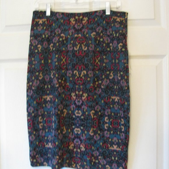 NWT LULAROE Women's XS Gray Yellow Floral CASSIE